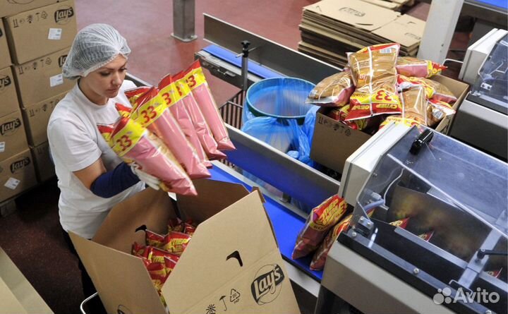 Вахта в Москве - Комплектовщик чипсов Лейс