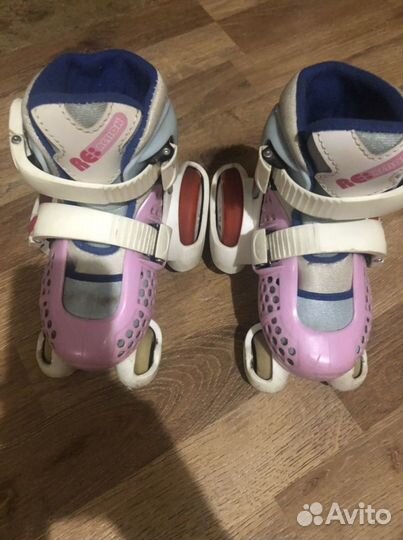 Ролики на девочку размер 25-28