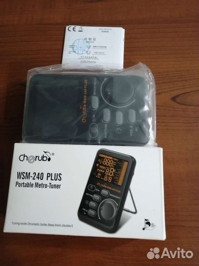 Метроном цифровой cherub WSM-240.plus новый