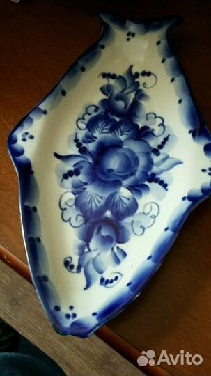 Селедочница Гжель