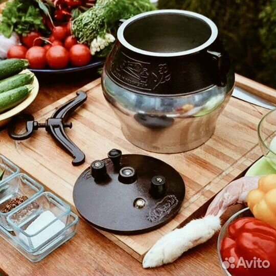 Печь казан садж мангал