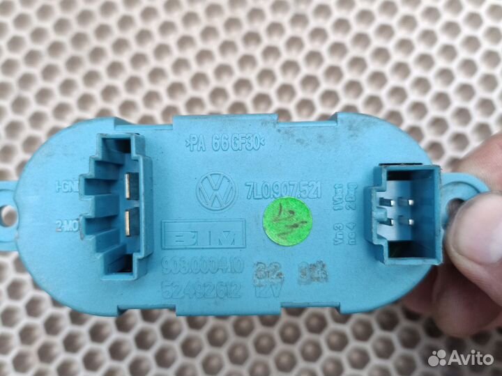 7l0907521 Резистор вентилятора toureg, q7