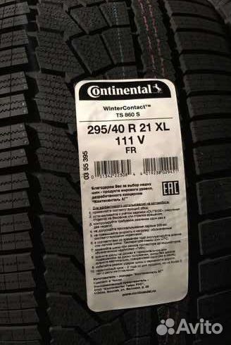 Continental WinterContact TS 860 S SUV 295/40 R21 111V