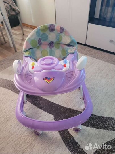 Ходунки детские бу, коврик, машинка