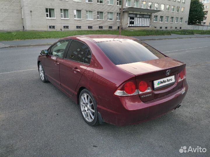 Honda Civic 1.8 AT, 2008, 200 000 км