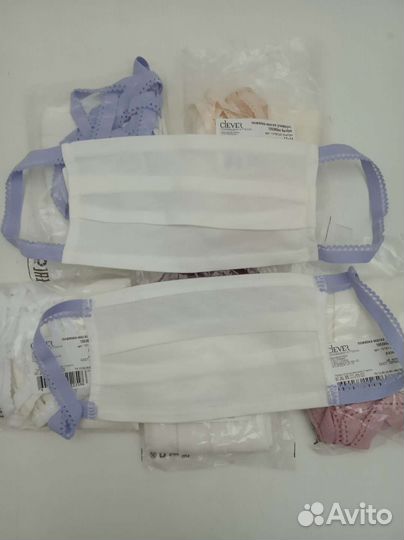 Повязка маска для лица clever многоразовая