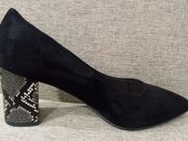 Туфли женские 40 размер чёрные