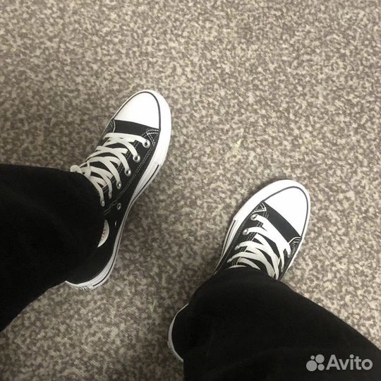 Кеды Конверсы низкие повседневные