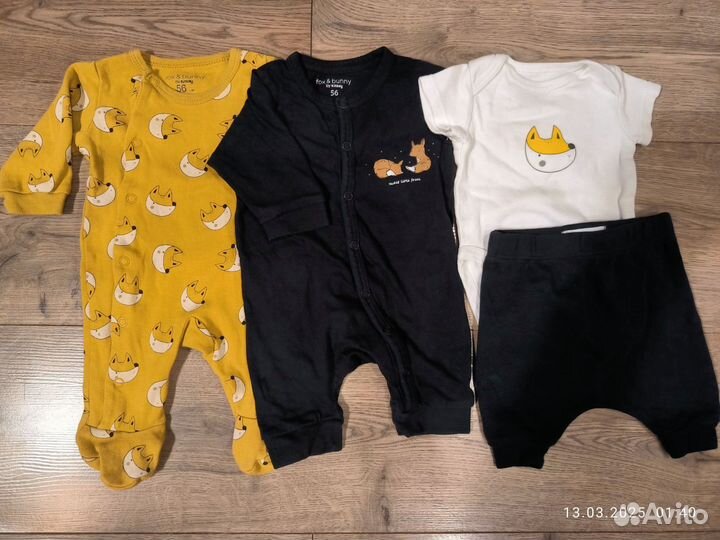 Пакет вещей для новорожденного 56-62