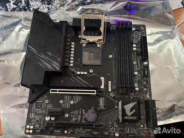 Материнская плата gigabyte B560M aorus elite купить в Новосибирске ...