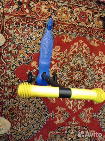 Самокат детский со светящимися колесами