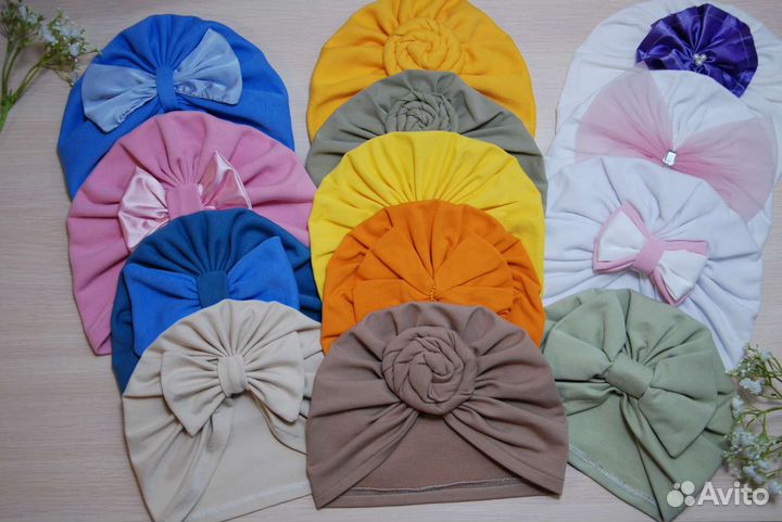 Шапки детские из трикотажа на осень