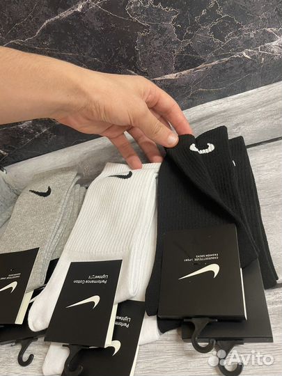 Носки nike высокие