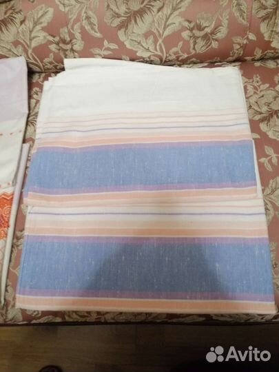 Простыни лен новые СССР