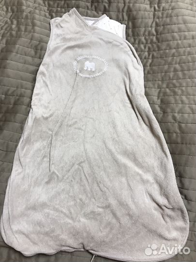 Велюровый спальный мешок IKEA 0-6
