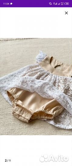 Платье для девочки 80 86