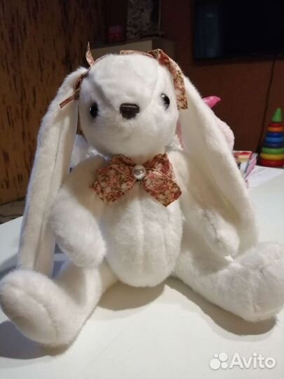 Мягкая игрушка заяц