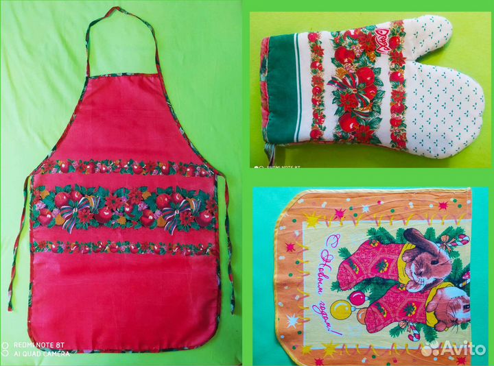 Фартук, прихватка, полотенце