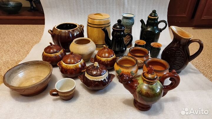 Глиняная посуда / керамика / фаянс СССР