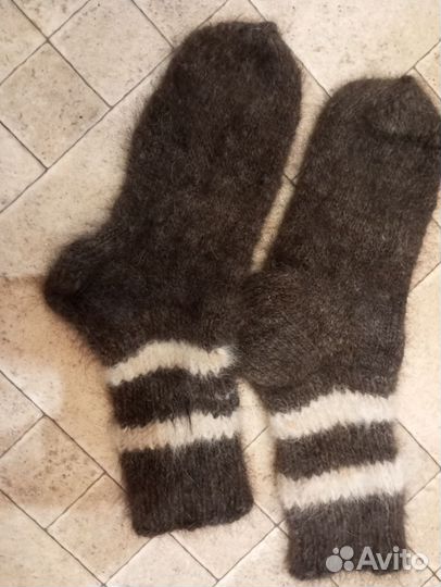 Носки, пояса из собачьей шерсти