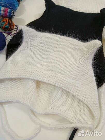 Шапка с ушками