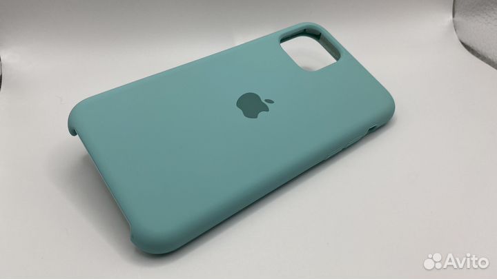 Чехол на iPhone 11 Pro Silicon Case Sea Blue