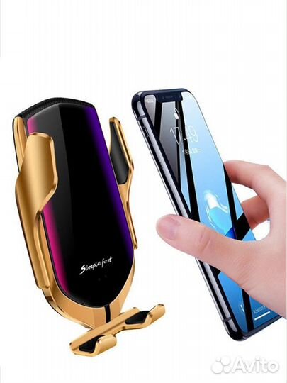 Беспроводная зарядка-держатель для телефона R1pro