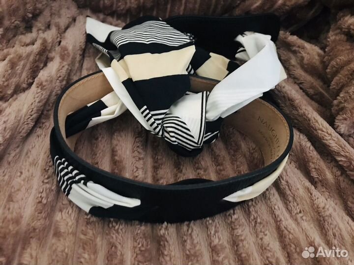 Ремень кожа+текстиль