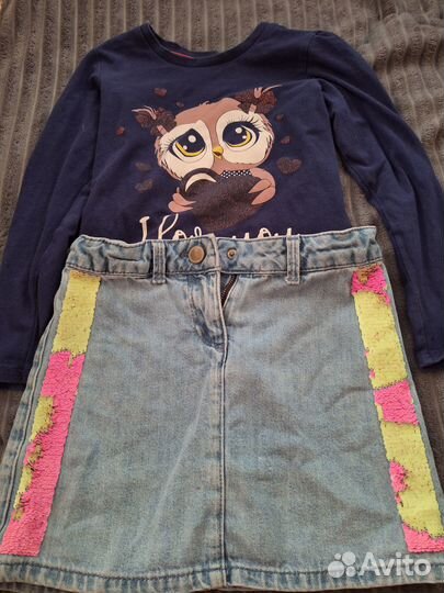 Вещи пакетом на девочку