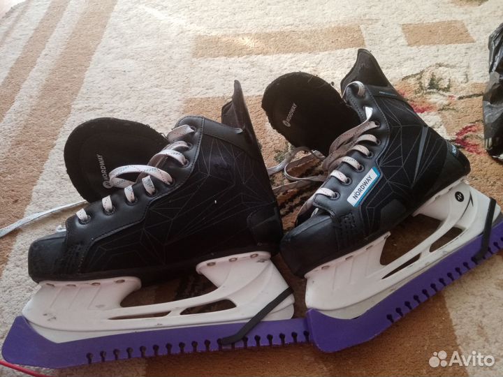 Коньки хоккейные nordway 40разиер