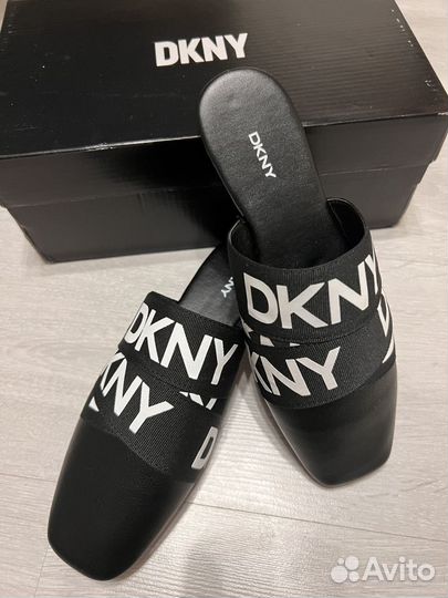 Мюли dkny балетки туфли