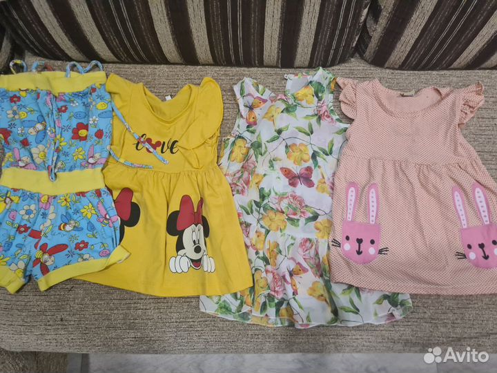 Пакет вещей для девочки 92