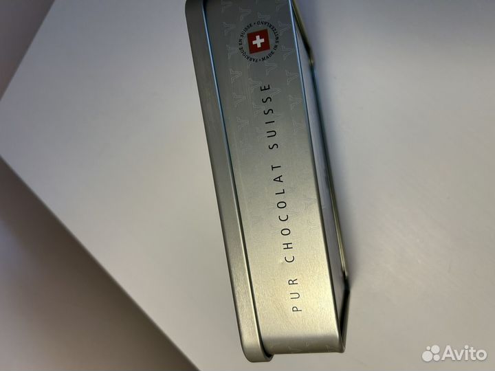 Жестяная банка из под конфет villars Швейцария