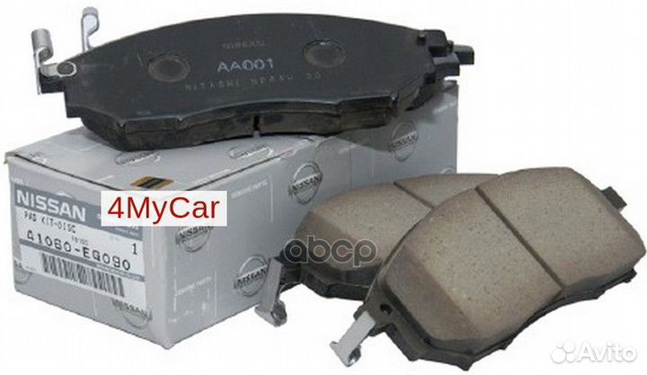 Колодки торм. диск. 41060EG090 nissan