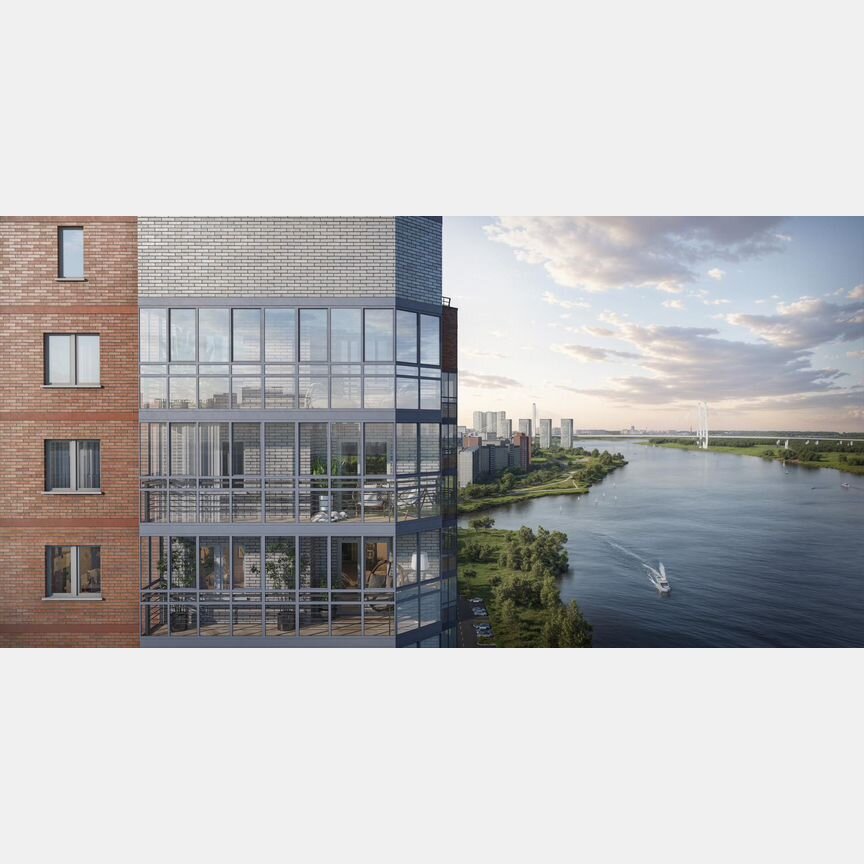 1-к. квартира, 31,4 м², 5/16 эт.