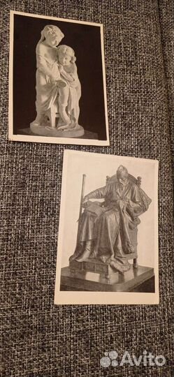 Открытки Изогиз Скульптура Русский музей 1955 год