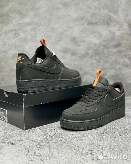 Nike Air Force 1 зимние с мехом