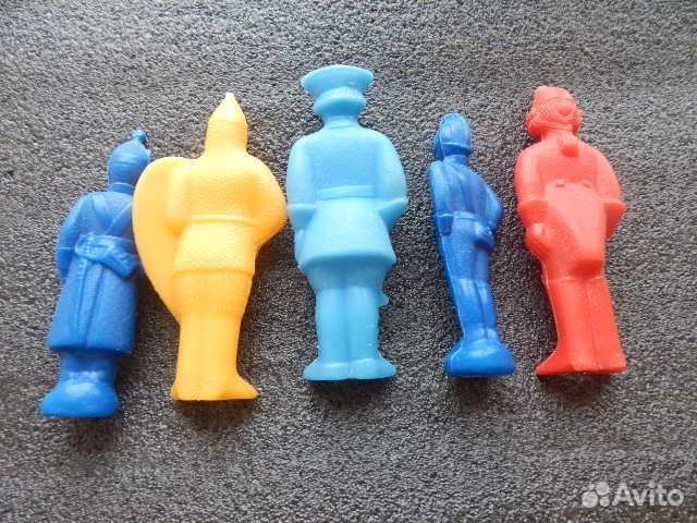 Солдатики.Дутыши.СССР.5шт
