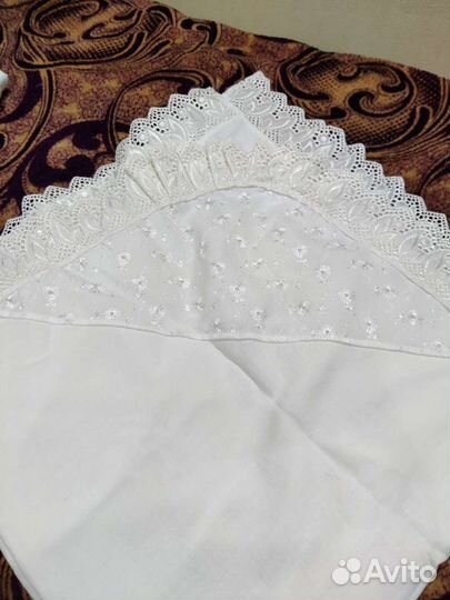 Набор для новорожденного пододеяльник и уголок