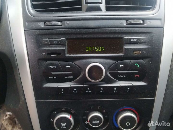 Датсун он-до штатная магнитола