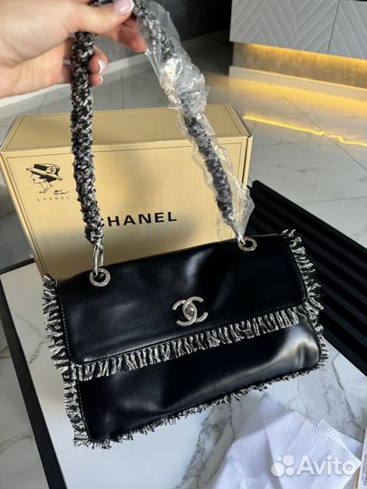 Сумка chanel натуральная кожа