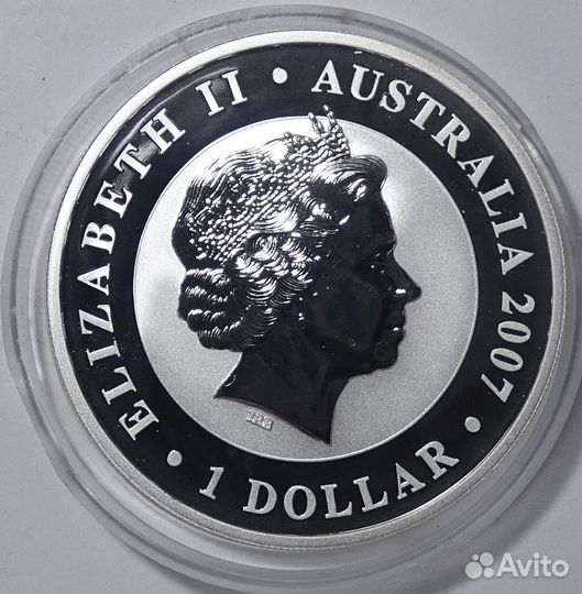 Монета 1 доллар Австралия Коала