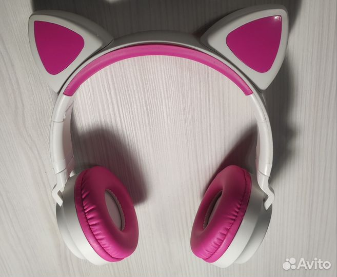 Беспроводные наушники ZW-028 для девочки с ушками