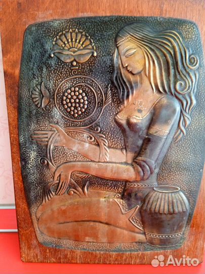 Чеканка медная СССР