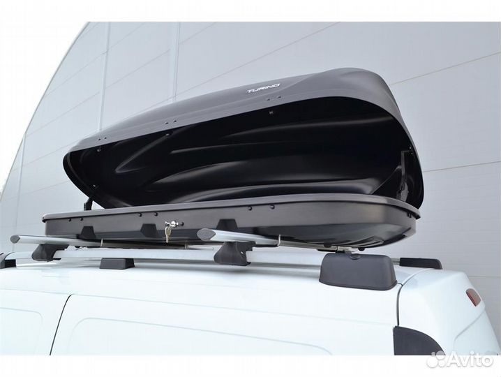 Автобокс Turino 1 410л 1770х460х810 Черный Односто