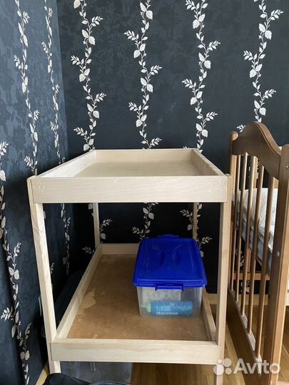 Пеленальный столик икеа сниглар, бук
