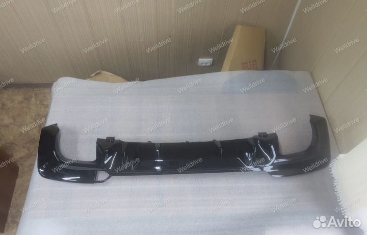 Диффузор BMW X3 G01 дорест Competition