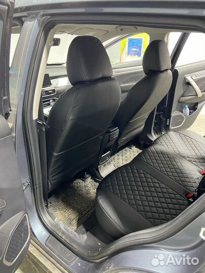 Автопилот чехлы Nissan Qashkai ромб