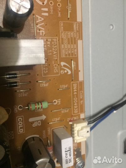 Запчасти для ЖК тв samsung ue32eh5300