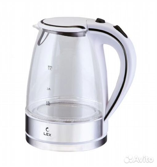 Чайник Lex LX 3004-2 (белый)